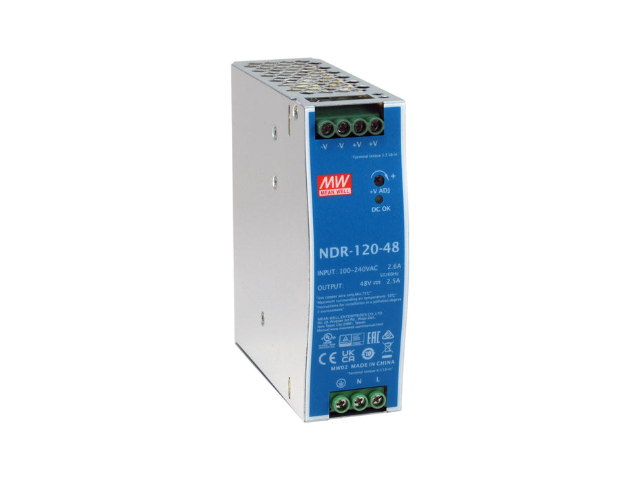EAN 4015867236604 - LevelOne POW-4842 unidad de fuente de alimentación 120 W Azul, Plata imagen 1