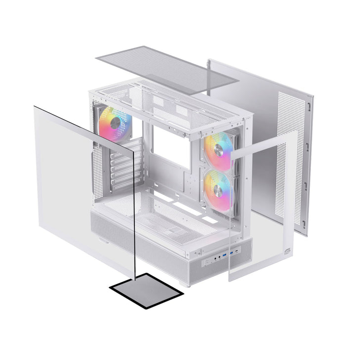 EAN 6977277369151 - Einarex EXCS-PR-500R-W carcasa de ordenador Midi Tower Blanco imagen 17