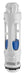 EAN 8433290230062 - Roca H0004800R pieza de recambio para inodoro Válvula de descarga Azul, Blanco imagen 1