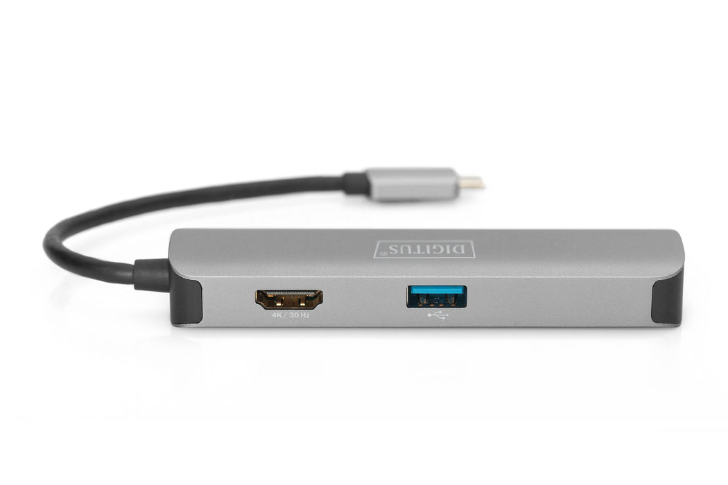 EAN 4016032472568 - Digitus DA-70891 base para portátil y replicador de puertos Alámbrico USB 3.2 Gen 1 (3.1 Gen 1) Type-C Gr imagen 7