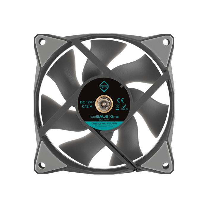 EAN 1230000071109 - Iceberg Thermal IceGALE Xtra Carcasa del ordenador Ventilador 8 cm Gris 1 pieza(s) imagen 3