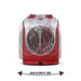 EAN 8436044530982 - Orbegozo FH 5025 Interior Rojo, Plata 2200 W Ventilador eléctrico imagen 3
