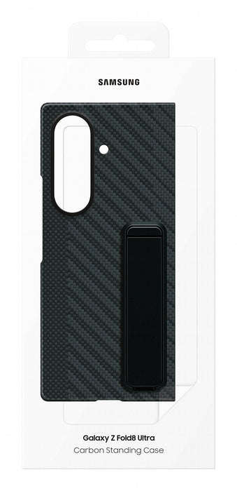 Samsung Carbon Standing Case Fr Galaxy Fold8 Ultra Black