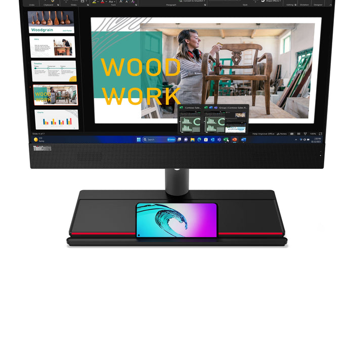 EAN 197531656605 - Lenovo ThinkCentre M90a Gen 5 Intel® Core™ i5 i5-14500 60,5 cm (23.8") 1920 x 1080 Pixeles PC todo en uno  imagen 8