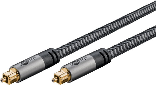 EAN 4040849653049 - Goobay 65304 cable de audio 1 m Toslink Negro, Plata imagen 1
