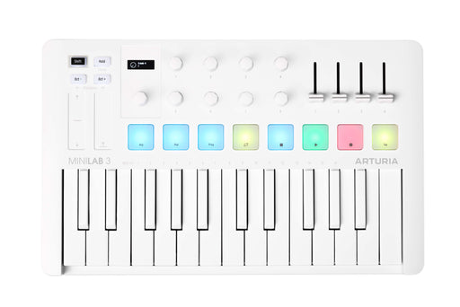EAN 3760033531694 - Arturia Minilab 3 teclado MIDI 25 llaves USB Blanco imagen 2