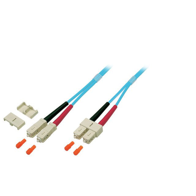 EAN 4049759027902 - EFB Elektronik O7413.15 Cable de fibra óptica e InfiniBand 15 m SC Turquesa imagen 1