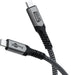 EAN 4040849742118 - Goobay 74211 cable USB 1 m USB C Negro, Gris imagen 1