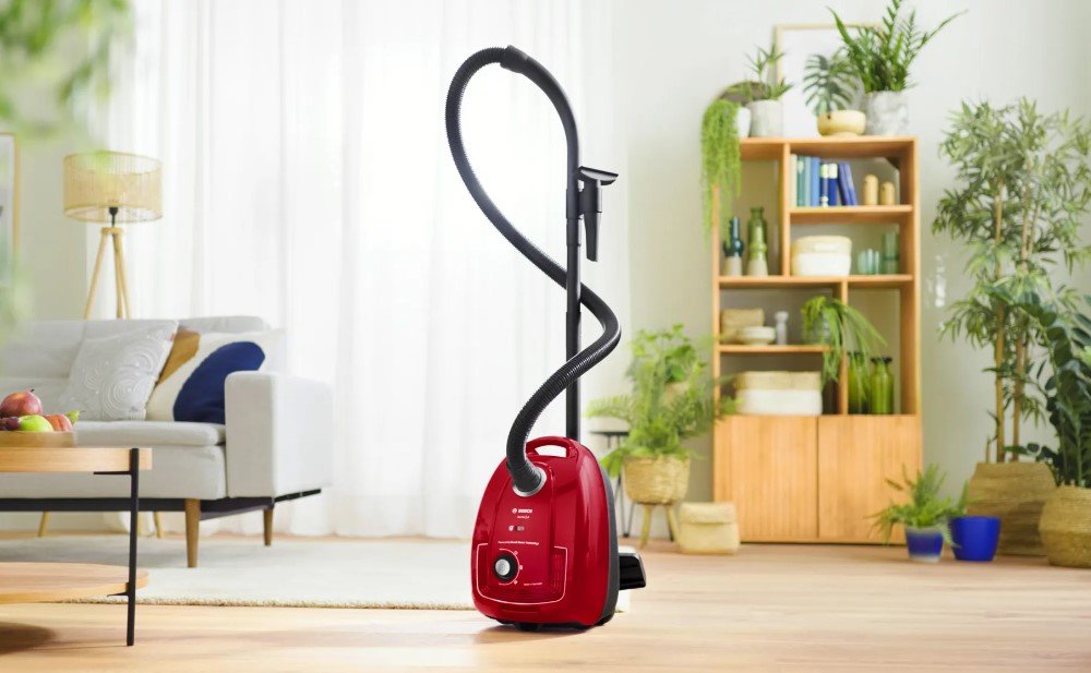 EAN 4242005364039 - Bosch Serie 4 BGD38RD1H aspiradora 4 L Aspiradora de tambor Secar 600 W Bolsa para el polvo imagen 7