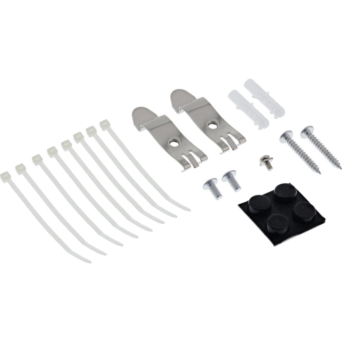 Inline Desktop Point Box 8x Keystone Rj45, Metal, Gris Claro Ral7035