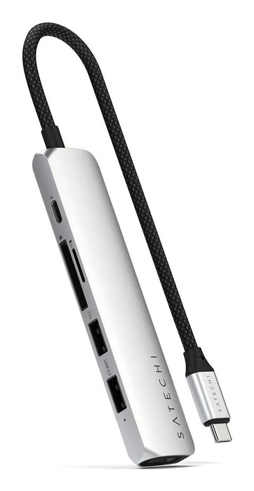 EAN 0810086361762 - Satechi ST-P6SS hub de interfaz USB Tipo C 10000 Mbit/s Plata imagen 6