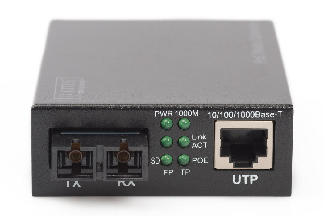 EAN 4016032390022 - Digitus DN-82150 convertidor de medio 1000 Mbit/s 850 nm Multimodo Negro imagen 5