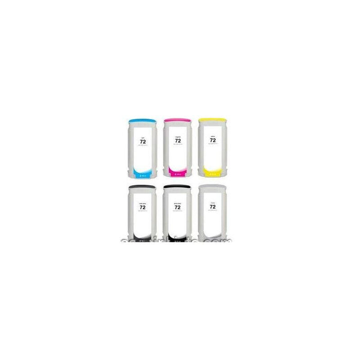 130ml Dye Amarillo  Hp Designjet T1100,T1200,T1300,T2300 72 Hpc9373a