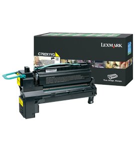 EAN 0734646194754 - Lexmark C792X1YG cartucho de tóner 1 pieza(s) Original Amarillo imagen 1