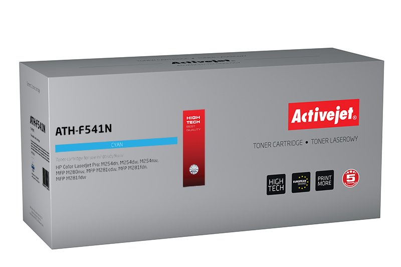 EAN 5901443110279 - Activejet ATH-F541N cartucho de tóner 1 pieza(s) Compatible Cian imagen 1