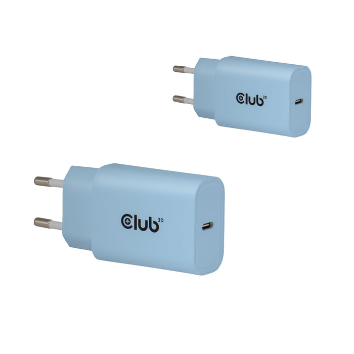 EAN 8719214473419 - CLUB3D CAC-3022 cargador de dispositivo móvil Smartphone, Universal Azul Corriente alterna Carga rápida I imagen 1