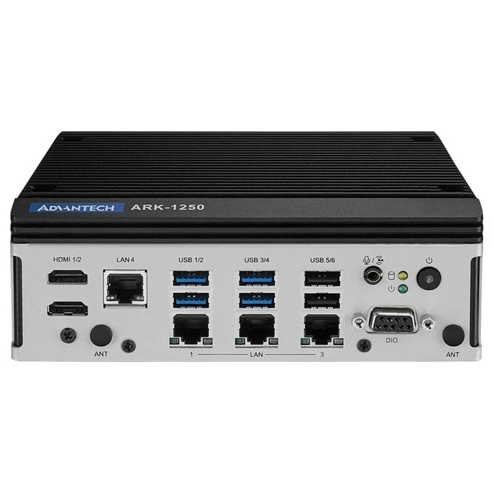 EAN 5715063710982 - Advantech ARK-1250L 1,5 GHz 1,5 kg Negro, Acero inoxidable i5-1145G7E imagen 2