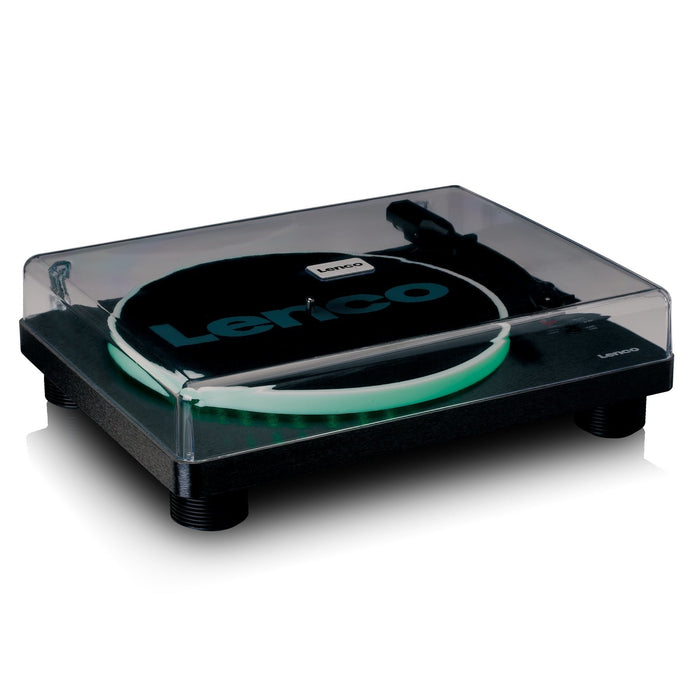 EAN 8711902066996 - Lenco LS-50LEDBK tocadisco Tocadiscos de tracción por correa Negro Manual imagen 8