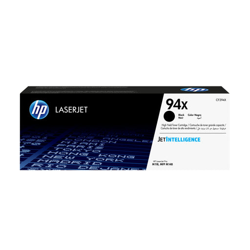 EAN 0192545654494 - HP 94X High Yield Black Original LaserJet Toner Cartridge cartucho de tóner 1 pieza(s) imagen 1