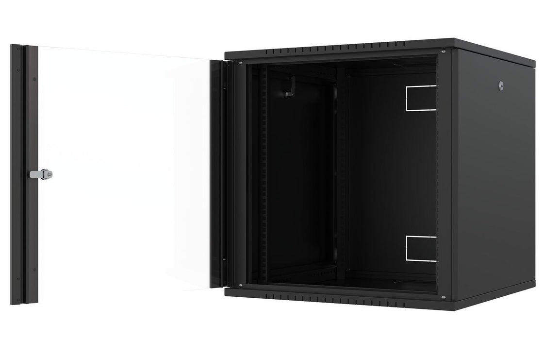 Quick Assembly Flat Pack 19"  12u Rack Wall Mount W:600 X
