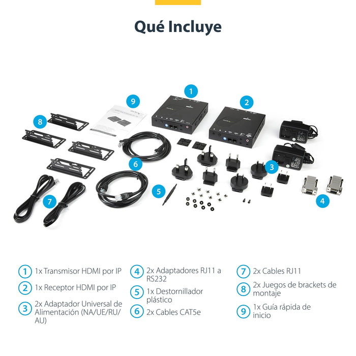 EAN 0065030868372 - StarTech.com ST12MHDLAN4K extensor audio/video Transmisor y receptor de señales AV Negro imagen 11