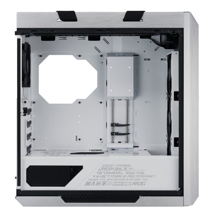 Caja Pc Asus Rog Strix Helios Gx601 Caja Asus Rog Strix Helios Gx601,Atx Mid Tower,Rgb Vidrio Templado,Aluminio,2x2.5"/3.5"+4x2.5",Fan 3x140mm+1x140mm,1xusb3.1 (Tipo C)+4usb3.1+Audio+Micro (Blanco)