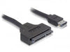EAN 4043619844029 - DeLOCK SATA cable, 0.5m cable de SATA 0,5 m eSATAp Negro imagen 1