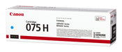 EAN 4549292224436 - Canon 075 H cartucho de tóner 1 pieza(s) Original Cian imagen 2