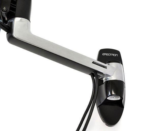Ergotron Lx Hd Wall Mount Swing Arm Kit De Montaje (Brazo Oscilante) Para Tv Aluminio Tamaño De Pantalla: Up To 49" Se Puede Instalar En La Pared