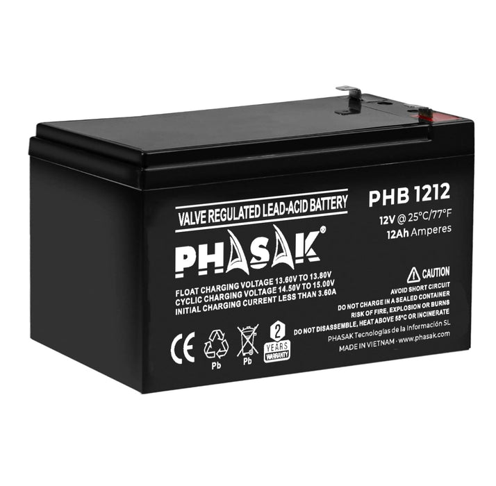 EAN 5605922050949 - Phasak PHB 1212 batería para sistema ups Sealed Lead Acid (VRLA) imagen 6