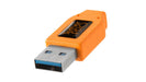 EAN 0818307010147 - Tether Tools CU5454 cable USB USB 3.2 Gen 1 (3.1 Gen 1) 4,6 m USB A Micro-USB B Naranja imagen 4