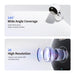 EAN 192784002605 - Aqara G100 Cubo Cámara de seguridad IP Interior y exterior 2304 x 1296 Pixeles Techo/pared imagen 5