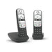 EAN 4250366855684 - Gigaset A690 Duo Teléfono analógico Identificador de llamadas Negro, Plata imagen 1