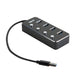 EAN 8435364318478 - iggual IGG318478 hub de interfaz USB 3.2 Gen 1 (3.1 Gen 1) Type-A 5000 Mbit/s Negro imagen 1