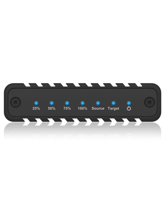 EAN 4250078173601 - ICY BOX IB-2817MCL-C31 Caja externa para unidad de estado sólido (SSD) Negro M.2 USB con suministro de co imagen 5