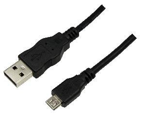 EAN 4052792001648 - LogiLink 5m USB A-USB Micro B cable USB USB 2.0 Micro-USB B Negro imagen 1