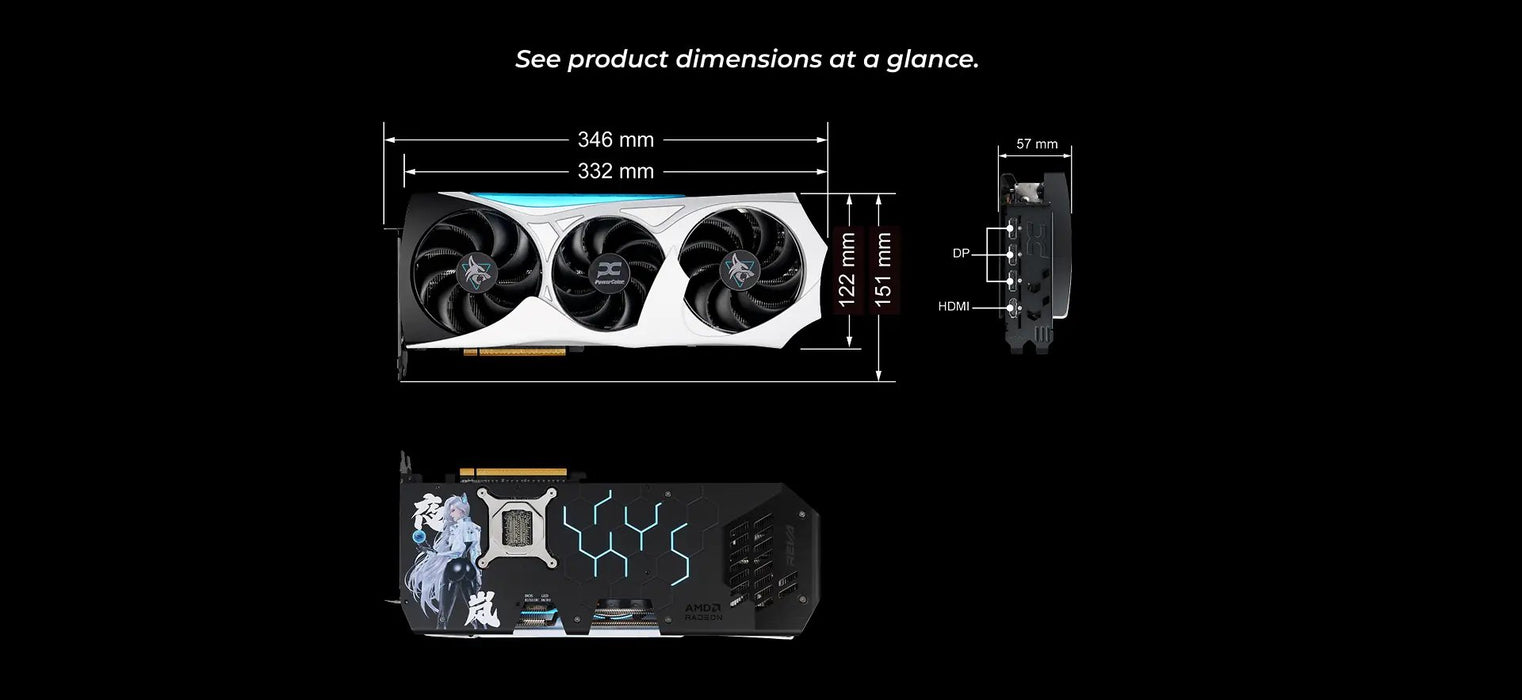 EAN 4713436176190 - PowerColor RX 9070 XT Hellhound REVA AMD Radeon RX 9070 XT 16 GB GDDR6 imagen 11