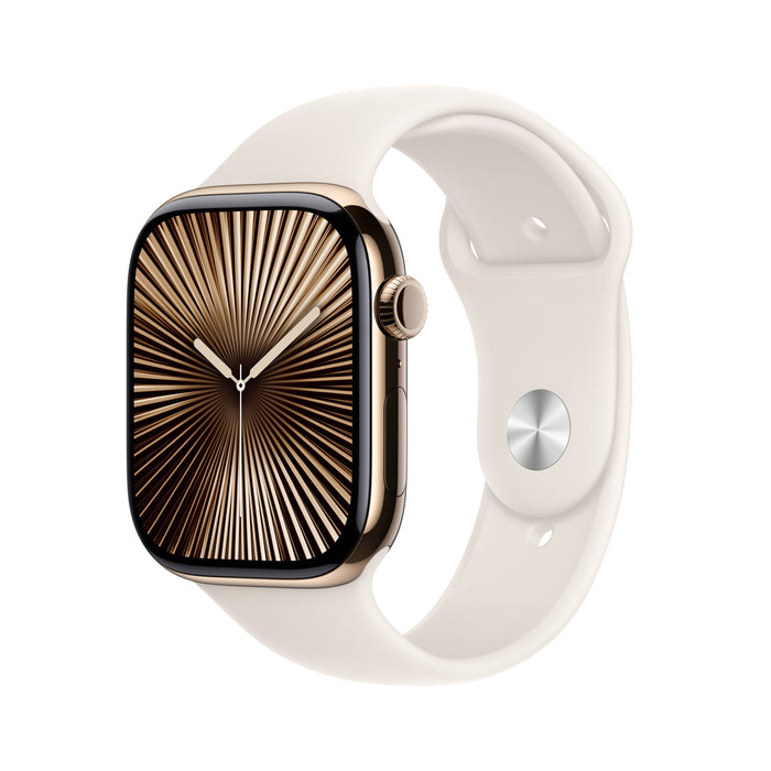 EAN 0195949564154 - Apple Watch Series 10 OLED 46 mm Digital 416 x 496 Pixeles Pantalla táctil 4G Oro Wifi GPS (satélite) imagen 1