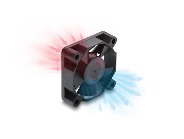 Delock Ventilador Axial 5 V Dc, 35 X 35 X 10 Mm Negro