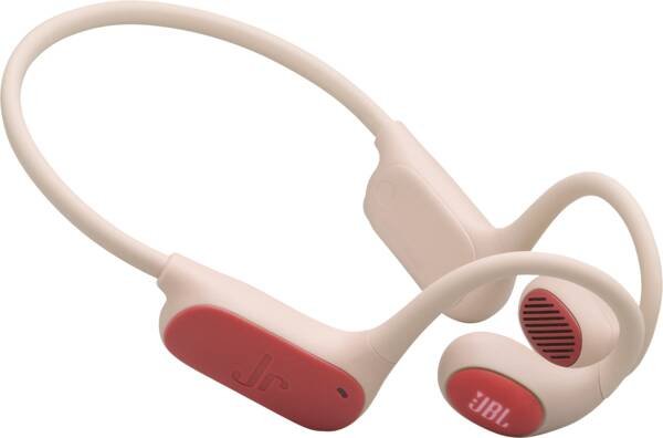 Jbl Junior Free Open-Ear Kopfhörer Para Kinder, 10h Akku, Kindersicherung, Peach