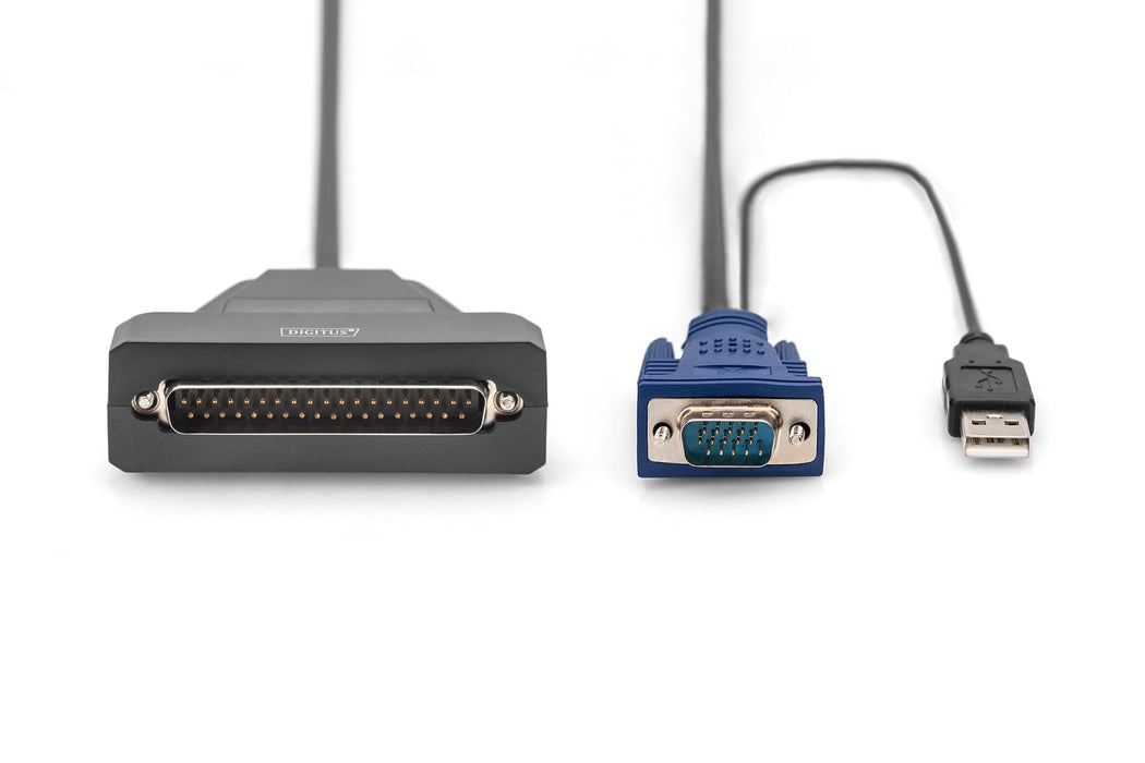 EAN 4016032447573 - Digitus DS-72212 cable para video, teclado y ratón (kvm) Negro imagen 2