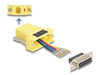 EAN 4043619670918 - DeLOCK 67091 cambiador de género para cable D-Sub 15 RJ12 Amarillo imagen 1