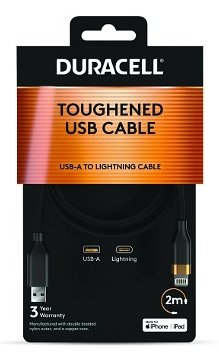 2-Power 2m Usb-A To Lightning Dru5022a