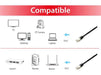 EAN 4015867163252 - Equip 605690 cable de red Negro 1 m Cat6a S/FTP (S-STP) imagen 5