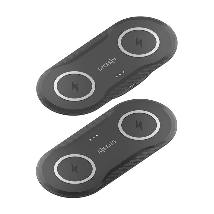 EAN 8435739903476 - AISENS ASCH-15W2WC060-BK cargador de dispositivo móvil Auriculares, Smartphone Cargador inalámbrico Inter imagen 4