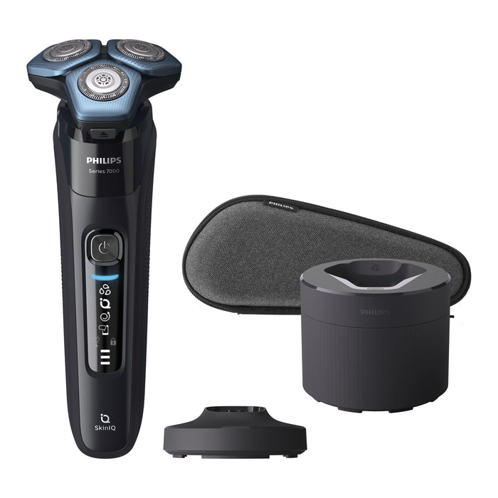 EAN 8710103940098 - Philips SHAVER Series 7000 S7783/55 afeitadora Máquina de afeitar de rotación Recortadora Negro imagen 1
