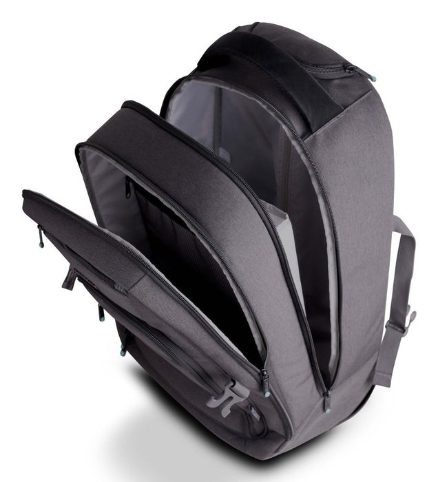 EAN 3760170884936 - Urban Factory TPE15UF mochila Mochila de viaje Gris Tereftalato de polietileno reciclado (rPET) imagen 5