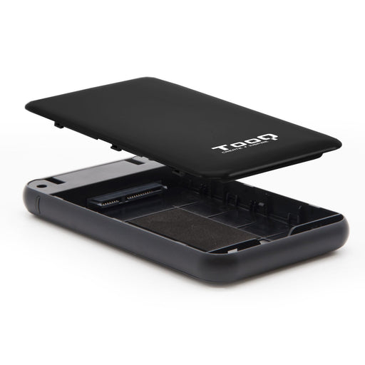 EAN 8433281008304 - TooQ TQE-2528B caja para disco duro externo Caja externa para unidad de estado sólido (SSD) Negro 2.5" imagen 2