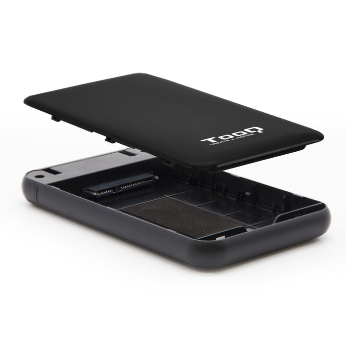 EAN 8433281008304 - TooQ TQE-2528B caja para disco duro externo Caja externa para unidad de estado sólido (SSD) Negro 2.5" imagen 2