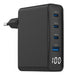 EAN 8716309133869 - Gembird TA-UC-PDQC100LCD-01-BK cargador de dispositivo móvil Portátil, Smartphone Negro Corriente alterna imagen 1
